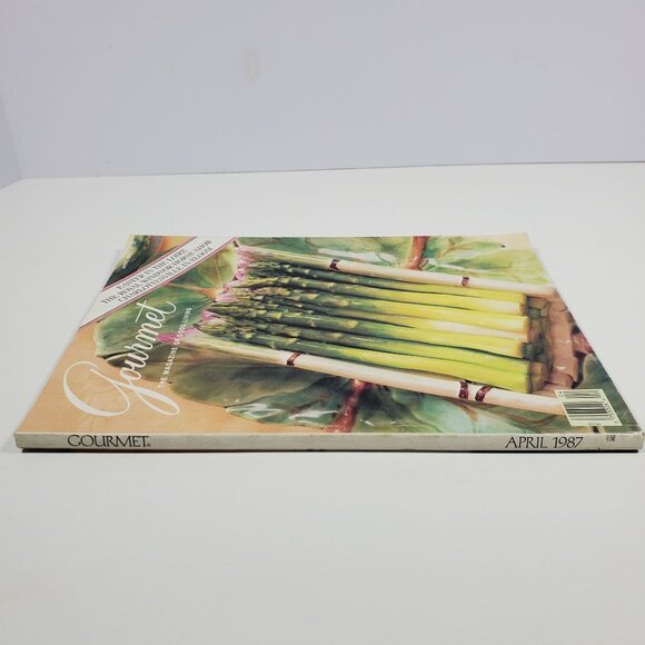 Gourmet Magazine April 1987 Asparagus Cover Vintage Cooking - Picture 4 of 16